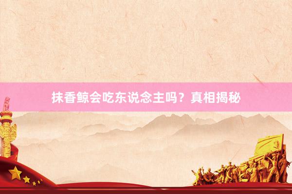 抹香鲸会吃东说念主吗？真相揭秘